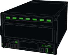Rack integrated server infrastructure