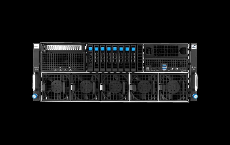 NVIDIA MGX 8x GPU Dual AMD EPYC 9005 4U Server