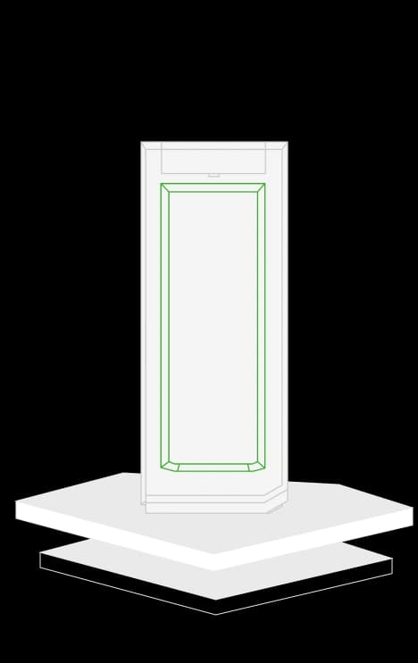 Rack server platform for HPC research clusters