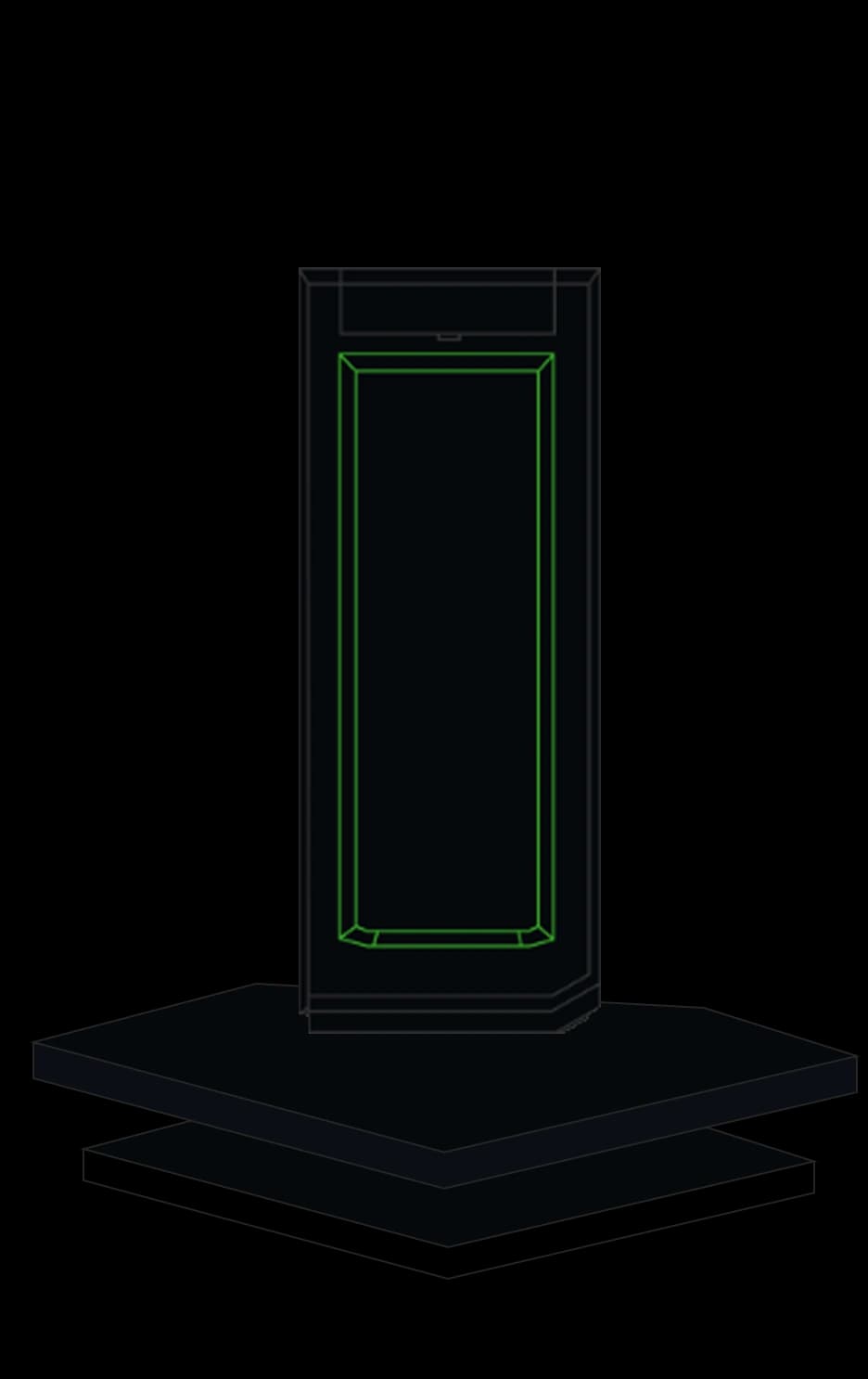 Rack integration illustration (Dark)