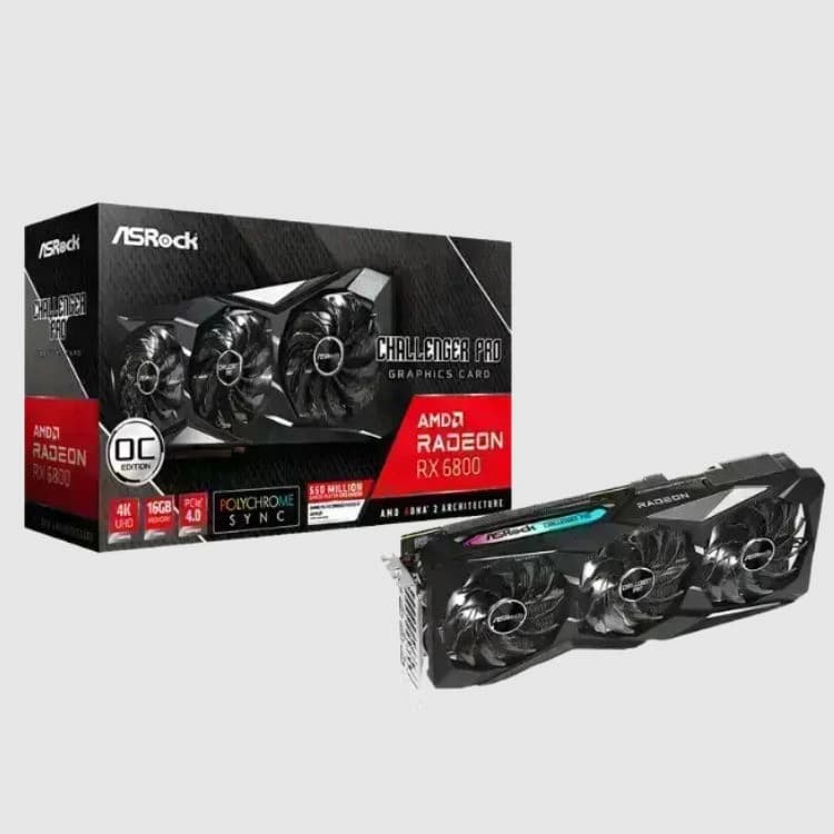 ASROCK AMD Radeon RX 6800 Challenger Pro 16G OC