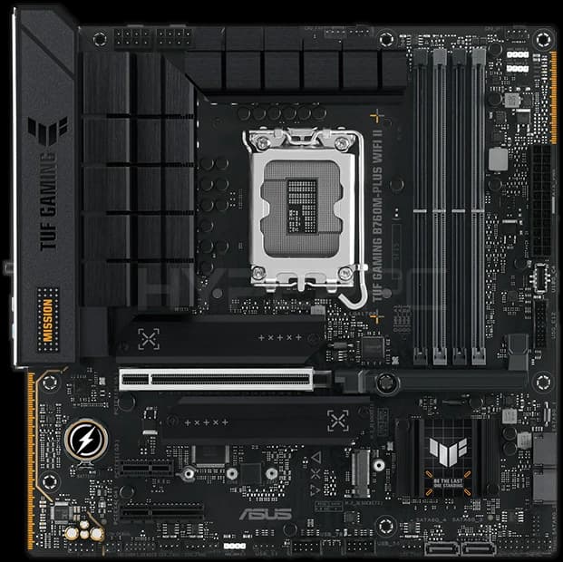 ASUS TUF GAMING B760M-PLUS WIFI II Intel® B760 LGA 1700 mATX Motherboard