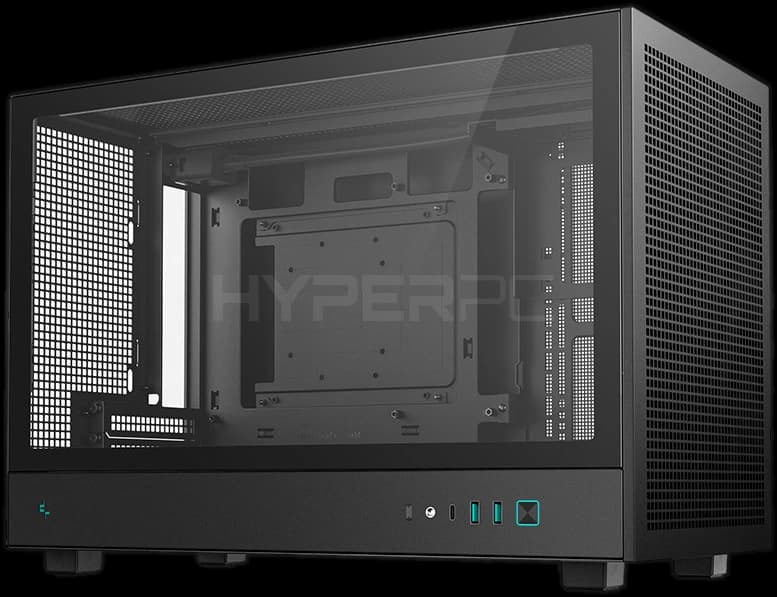 DeepCool CH260 High-Airflow M-ATX Compact Case (Black)