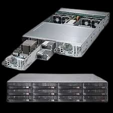 Supermicro SYS-6028TP-HTTR 2U Rack Barebone - C612 Chipset - 4x Node - Socket LGA 2011-v3 - 2x CPU