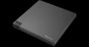 Pioneer BDR-XD08UMB-S USB 3.2 Gen1 (USB Type-C) 2.0 Slim Portable BD/DVD/CD Writer