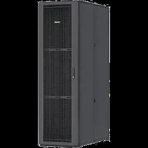 Panduit S6222BA Net-Access S Rack Cabinet - 42U Wide for LAN Switch, Patch Panel - Black