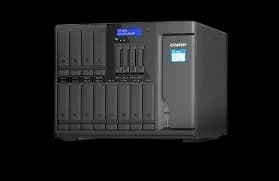QNAP TS-1655-8G-US SAN/NAS Storage System - Intel Atom C5125 - 8GB DDR4 - 12x 3.5 Bay SATA - 4x 2.5 Bay SATA - 2x M.2 - 2x 2.5GbE - 3x PCIe 3.0 x4