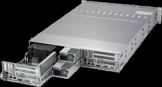 Supermicro SYS-6028TR-DTR 2U Rack Barebone - Intel C612 Chipset - 2X Nodes - 2X Socket LGA 2011-v3