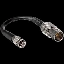AJA 101999-02 3G-SDI Mini-BNC to Full Size BNC Cable Adapter for Select KONA & Corvid I/O