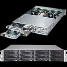 Supermicro SYS-6028TP-HTR 2U Rack Barebone - Intel C612 Express Chipset - 4x Node - 2x CPU