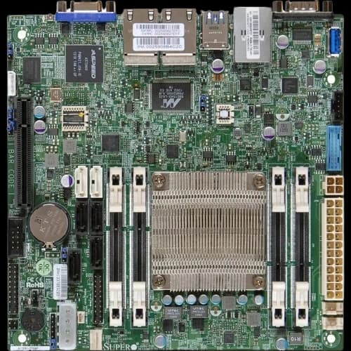 Supermicro MBD-A1SAI-2750F-O Desktop Motherboard - Socket BGA-1283 - Intel 4x DDR3 - Mini ITX - 5x RJ-45