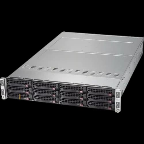 Supermicro SYS-6028TP-HTR-SIOM 2U 4 Node Rack Barebone - Intel C612 Chipset, Dual Socket R LGA-2011