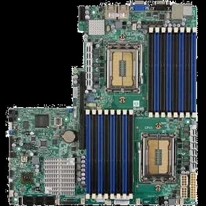Supermicro H8DGU-F-O Server Motherboard - 2x Socket G34 LGA-1944 - AMD SR5670 - 16x DDR3 - EATX - RAID