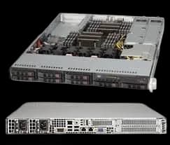 Supermicro CSE-113AC2-R706WB2 SuperChassis Computer Case - Rack-mountable - Black - 1U