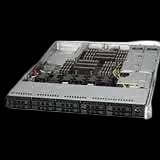 Supermicro CSE-113MFAC2-R608CB SuperChassis 113MFAC2-R608CB - Rack-mountable - Black - 1U
