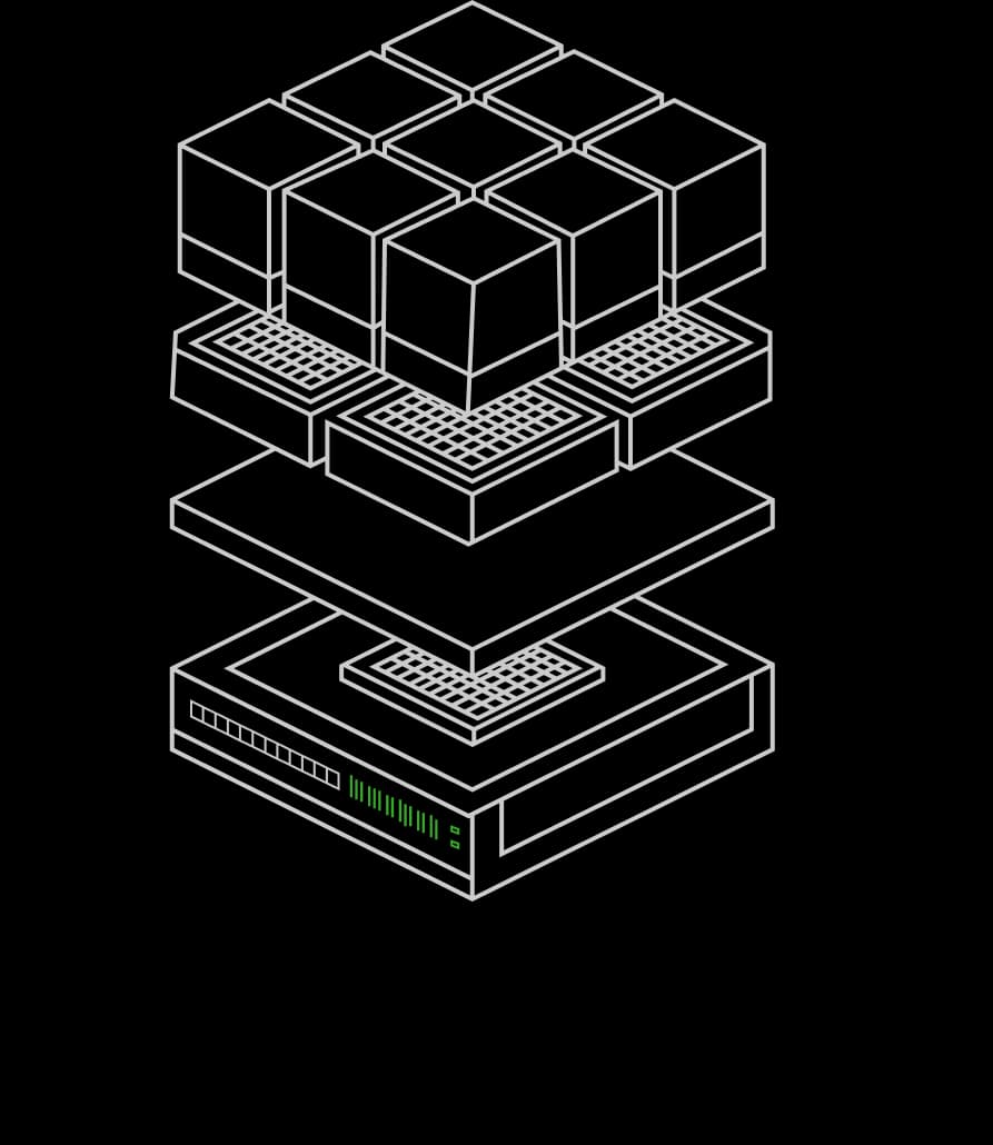 AI process diagram