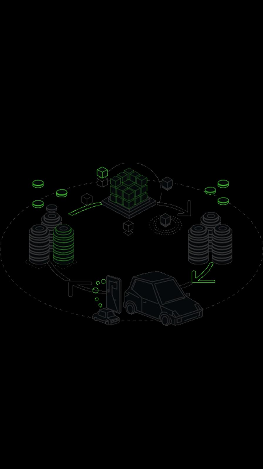 AI process diagram