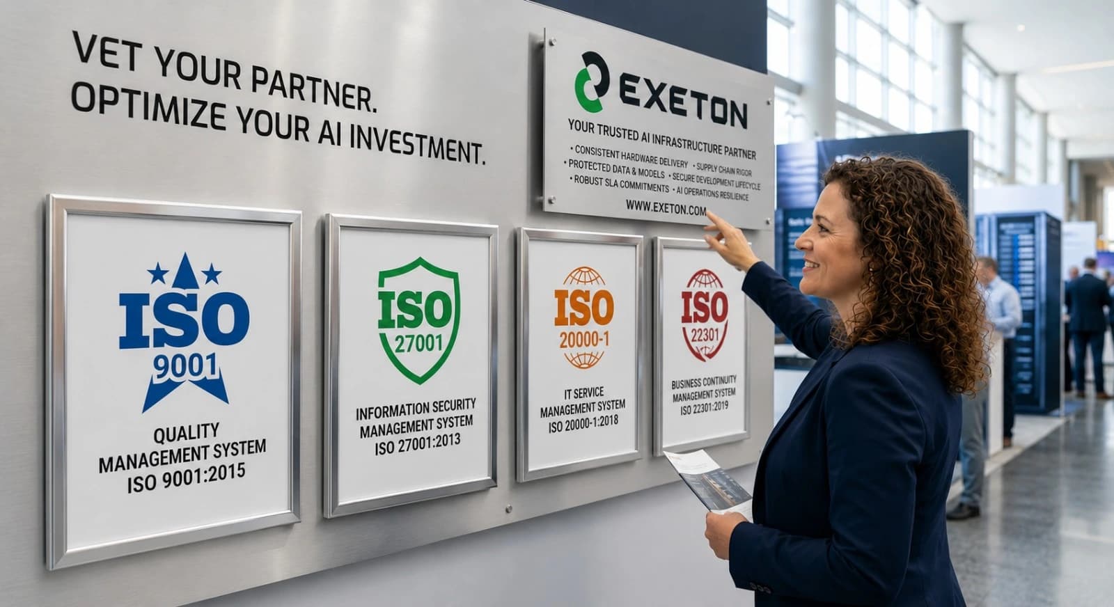 How to Choose a Trusted AI Infrastructure Partner: The Role of Quality, Security, and Business Continuity Certifications