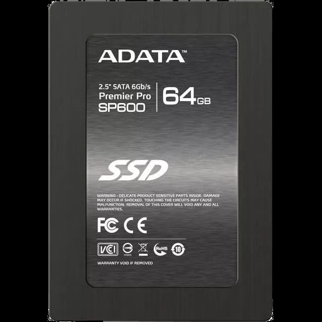 ADATA ASP600S3-64GM-C Premier Pro 64 GB SSD - SAS - 2.5 - Internal