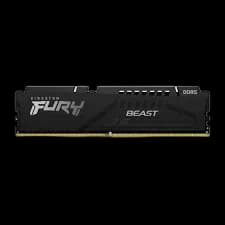 Kingston KF548C38BB-16 FURY Beast 16 GB DDR5-4800 Memory - 4800 MT/s - DIMM - On-die ECC - 1.10 V