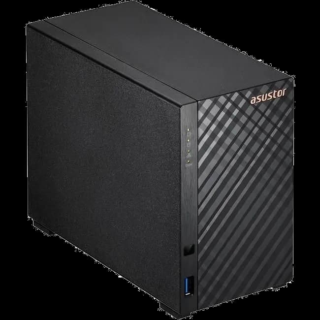 ASUSTOR AS1102T 2 Bay NAS Drivestor 2 - Quad-Core - 2.5GbE - 1GB DDR4