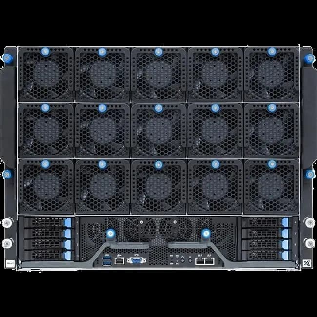TensorEX 8U HGX B300 Server - 2x Intel Xeon 6500P/6700E/6700P Series processors - TS4-131188947