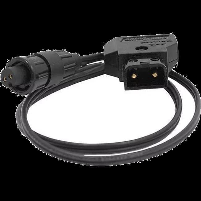 AJA PTAP-CBL 18" DC cable, P-TAP Connector to AJA D5/10-PC Connector