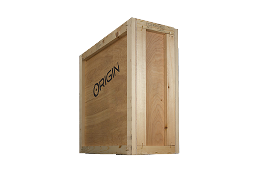 EXETON Wooden Crate