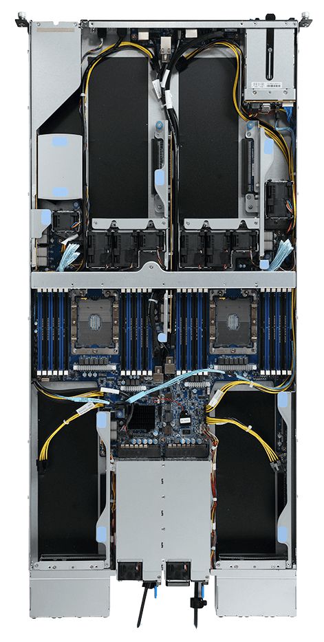 Dual Socket Intel® Xeon® Quad GPU Server