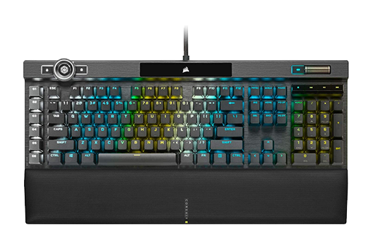 K100 RGB Mechanical Gaming Keyboard — CHERRY® MX Speed — Black